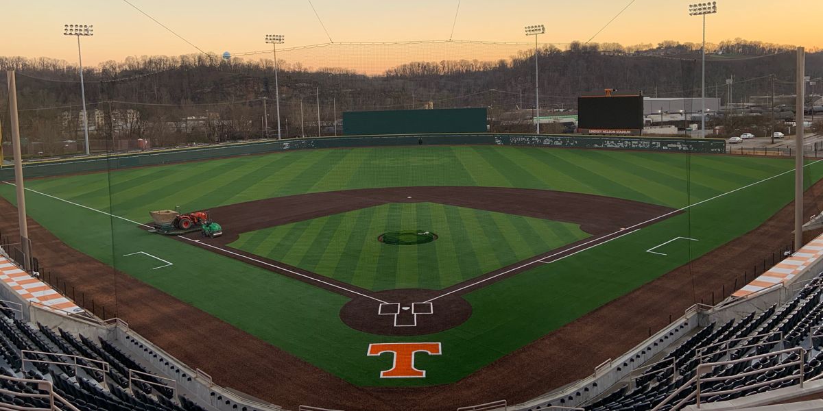 Recent Projects University Of Tennessee Baseball Field Deluxe Athletics